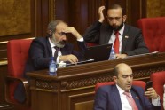 Armēnijā 20 000 demonstrantu Erevānā aicina parlamentu atbalstīt Pašinjanu premjera amatam - 3
