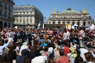 Francijā protestē pret Makronu - 10