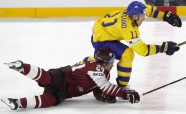 Hokejs, pasaules čempionāts 2018: Latvija - Zviedrija - 2