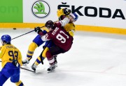 Hokejs, pasaules čempionāts 2018: Latvija - Zviedrija - 4