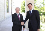 Putins Sočos ticies ar Asadu - 1