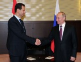 Putins Sočos ticies ar Asadu - 7