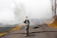Kīlauea vulkāna lavas straume atgriezusi no ārpasaules aptuveni 40 mājas - 8