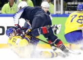 Hokejs, pasaules čempionāts: Zviedrija - ASV 