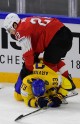 Hokejs, pasaules čempionāts 2018, fināls: Zviedrija - Šveice - 5