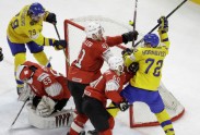 Hokejs, pasaules čempionāts 2018, fināls: Zviedrija - Šveice - 7
