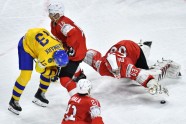 Hokejs, pasaules čempionāts 2018, fināls: Zviedrija - Šveice - 9