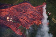 Havaju vulkāna izvirduma dēļ evakuējušies tūkstošiem iedzīvotāju - 9