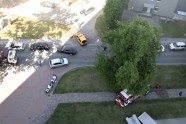 Lielirbes ielā Rīgā izcēlies ugunsgrēks 23.05.18. - 2