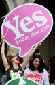 Īrijā gavilē par abortu legalizāciju - 4