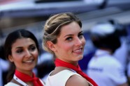 Monako F-1 'Grand Prix' starta meitenes - 9