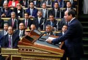 Abdelfatahs as Sisi nodod svinīgo zvērestu prezidenta amatā - 4