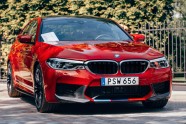 BMW prezentē jauno M5 un konceptveikalu Jūrmalā - 12