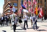"Latvijas Politiski represēto apvienības" 14. jūnija rīkotais atceres gājiens - 10