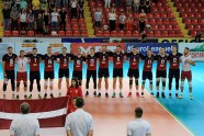 Volejbols, Eiropas Sudraba līgas turnīrs:  Latvijas volejbola valstsvienība pret Maķedoniju - 1