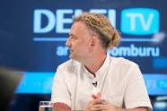 Delfi TV ar Domburu: Eva Juhņēviča, Jānis Purviņš, Romāns Vanags - 4