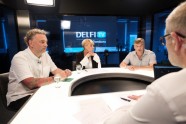 Delfi TV ar Domburu: Eva Juhņēviča, Jānis Purviņš, Romāns Vanags - 11
