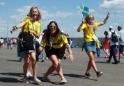 Futbols fans Pasaules kauss Krievija. Meitenes - 28