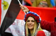 Futbols fans Pasaules kauss Krievija. Meitenes - 133