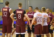 Latvijas basketbola izlase, treniņš - 19