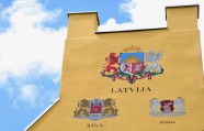 Pašvaldības Latvijai dāvina apgleznotu ģerboņu sienu - 19