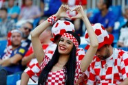 Horvātijas futbola līdzjutējas - 1