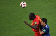Futbols, pasaules kauss: Beļģija - Japāna