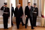 Latviju apmeklē Itālijas prezidents Serdžo Matarella un viņa meita Laura Matarella - 1