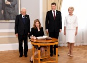 Latviju apmeklē Itālijas prezidents Serdžo Matarella un viņa meita Laura Matarella - 9