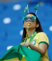 Karstas futbola līdzjutējas no Brazīlijas - 1