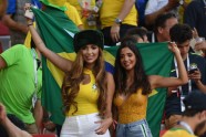 Karstas futbola līdzjutējas no Brazīlijas - 23