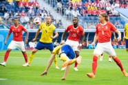 Futbols, pasaules kauss: Zviedrija - Šveice