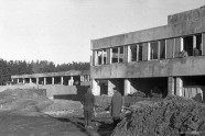 Bērnu klīniskās slimnīcas "Gaiļezers" būve 1980.gada novembrī - 6