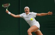 Teniss, Vimbldonas čempionāts: Jeļena Ostapenko - Kristena Flipkensa - 1