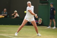 Teniss, Vimbldonas čempionāts: Jeļena Ostapenko - Kristena Flipkensa - 7