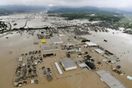 Lietusgāžu izraisītie plūdi Japānā - 3