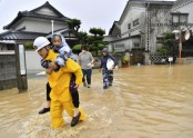 Lietusgāžu izraisītie plūdi Japānā - 6