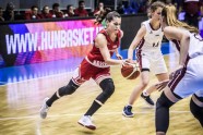 Basketbols, sieviešu U20 Eiropas čempionāts: Latvija - Horvātija - 11