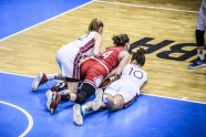 Basketbols, sieviešu U20 Eiropas čempionāts: Latvija - Horvātija - 19