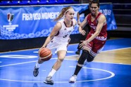 Basketbols, sieviešu U20 Eiropas čempionāts: Latvija - Horvātija - 22