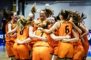 Basketbols, Eiropas U-20 čempionāts meietenēm: Latvija - Nīderlande - 2