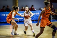 Basketbols, Eiropas U-20 čempionāts meietenēm: Latvija - Nīderlande - 4