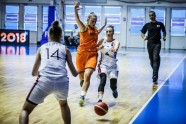 Basketbols, Eiropas U-20 čempionāts meietenēm: Latvija - Nīderlande - 5
