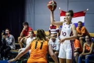 Basketbols, Eiropas U-20 čempionāts meietenēm: Latvija - Nīderlande - 8