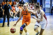 Basketbols, Eiropas U-20 čempionāts meietenēm: Latvija - Nīderlande - 12