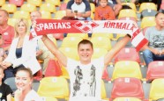 Futbols, UEFA Čempionu līgas kvalifikācija: Jūrmalas Spartaks - Belgradas Crvena Zvezda