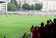 Futbols, UEFA Čempionu līgas kvalifikācija: Jūrmalas Spartaks - Belgradas Crvena Zvezda