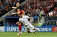 Futbols, pasaules kauss: Horvātija - Anglija