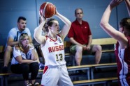 Basketbols, Eiropas U20 čempionāts sievietēm: Latvija - Krievija - 13