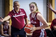Basketbols, Eiropas U20 čempionāts sievietēm: Latvija - Krievija - 19